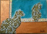 Artwork by Waylon Underwood. This is the painting I wish I'd won last year! I'm posting it in the hopes that Waylon will feel inspired to contribute to the show again. 