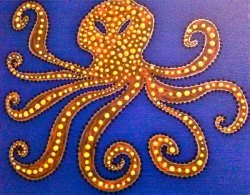Australian dot painting by Amy Howard