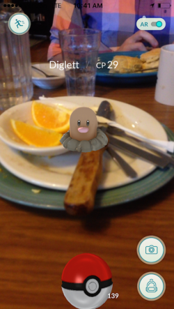 Post-breakfast at the Pony Island