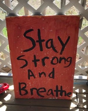 Pop-up artwork by Ocracoke kids with help from Sara Teaster