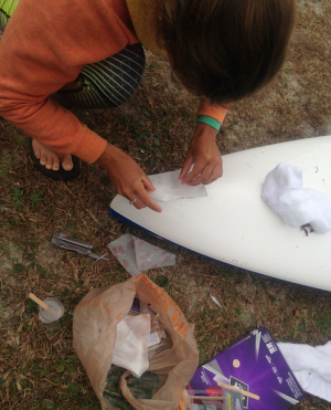SUP to Ocracoke – and Beyond! Board maintenance, Ocracoke