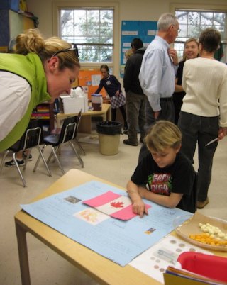 World Travel in the 2nd Grade Classroom Canada was presented by Brandt.