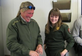National Park Service Honors Shirley Helms Laura Michaels and Sarah Richardson