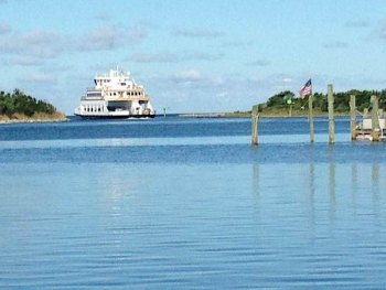 NCDOT Ready to Help Last ferry leaving Ocracoke on Wednesday morning