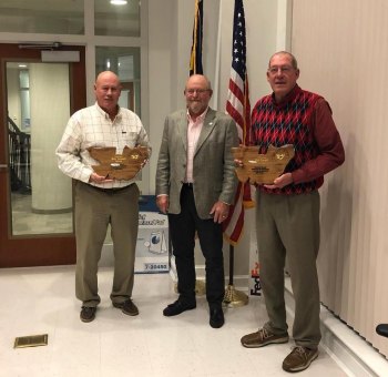 Long-Serving Hyde County Commissioners Step Down Left to right: Barry Swindell, Earl Pugh, Dick Tunnell