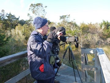 Avid birder and educator Peter Vankevich
