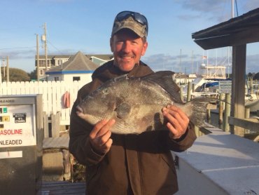 Best Offshore So Far Our author, Jeramy Guillory, with a 6.5 lb. citation triggerfish