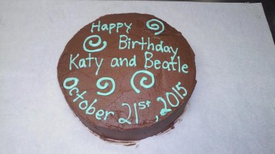Ocracoke Student's Sweet Work-Study Some lucky local ladies enjoyed a Cake by Stacey for their joint birthday celebration last month.