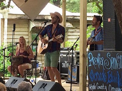 Happiness is Contagious Opening act at Live Oak stage on Saturday.