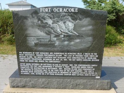 Ocracoke Peace and War That's better!