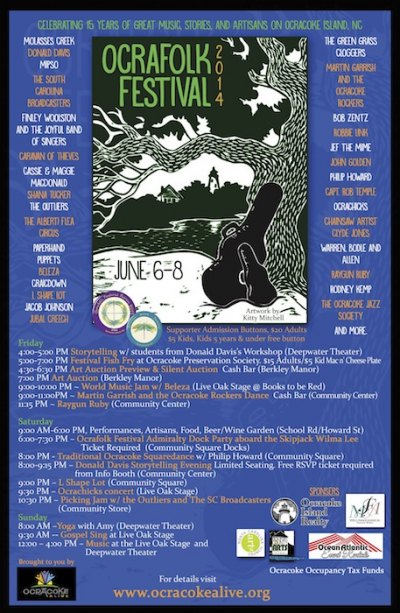 Ocrafolk Festival This Weekend!!