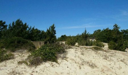 A History of the U.S. Navy on Ocracoke Loop Shack Hill today