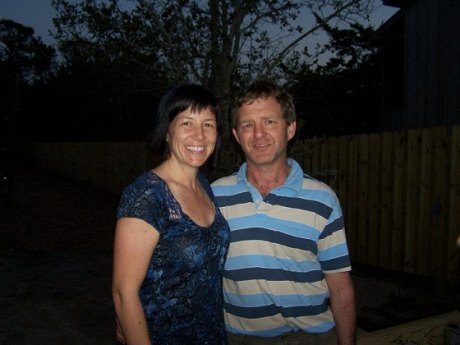 Ocracoke Exercise Options Expand, Waistlines Shrink Angie and Andy Todd