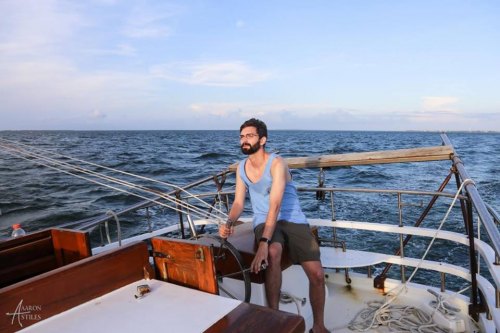 Skipjack Wilma Lee For Sale Aaron the photographer took a turn on the helm,