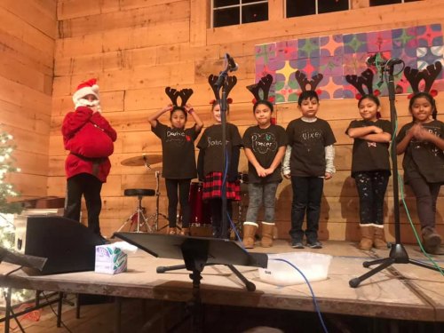 2nd grade plus Santa!