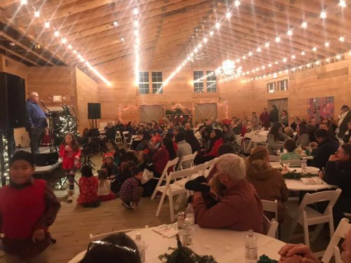 The festive Berkley Barn