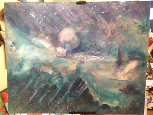 Carol O'Brien painting