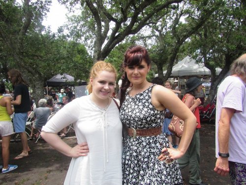 Ocrafolk Visitors Report Maggie and Cassie