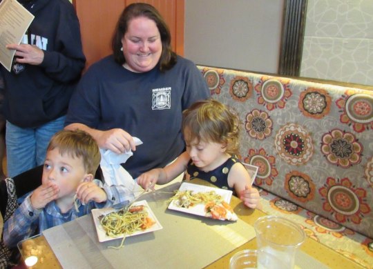 Sorellas is Sam and Cora approved. Aunt Karmen will have to bring them here again!